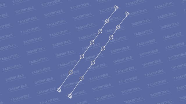 Hazır Askı Boncuk - Metal