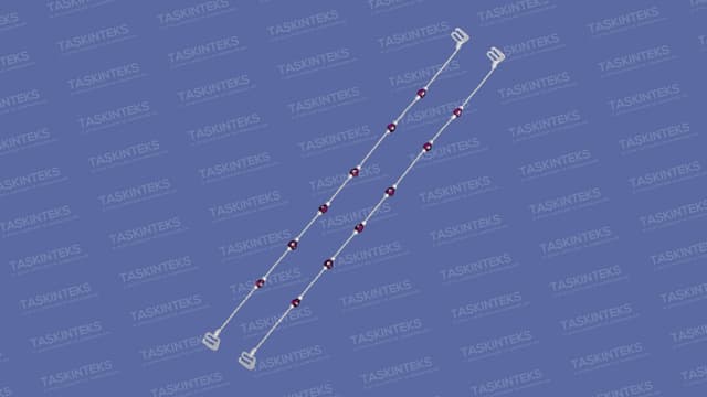 Hazır Askı Boncuk - Metal